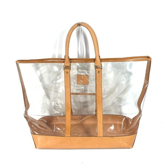 LOUIS VUITTON Beige Leather Bag - Picture 1 of 16